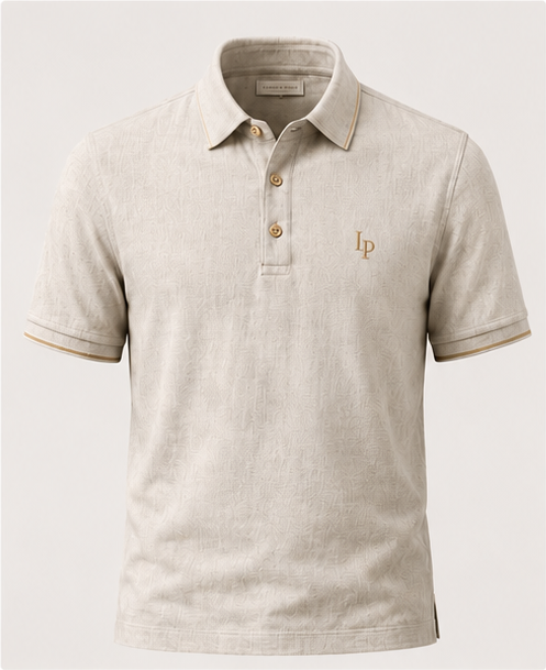 LEVORE PRIVÉ weißes Signature Polo